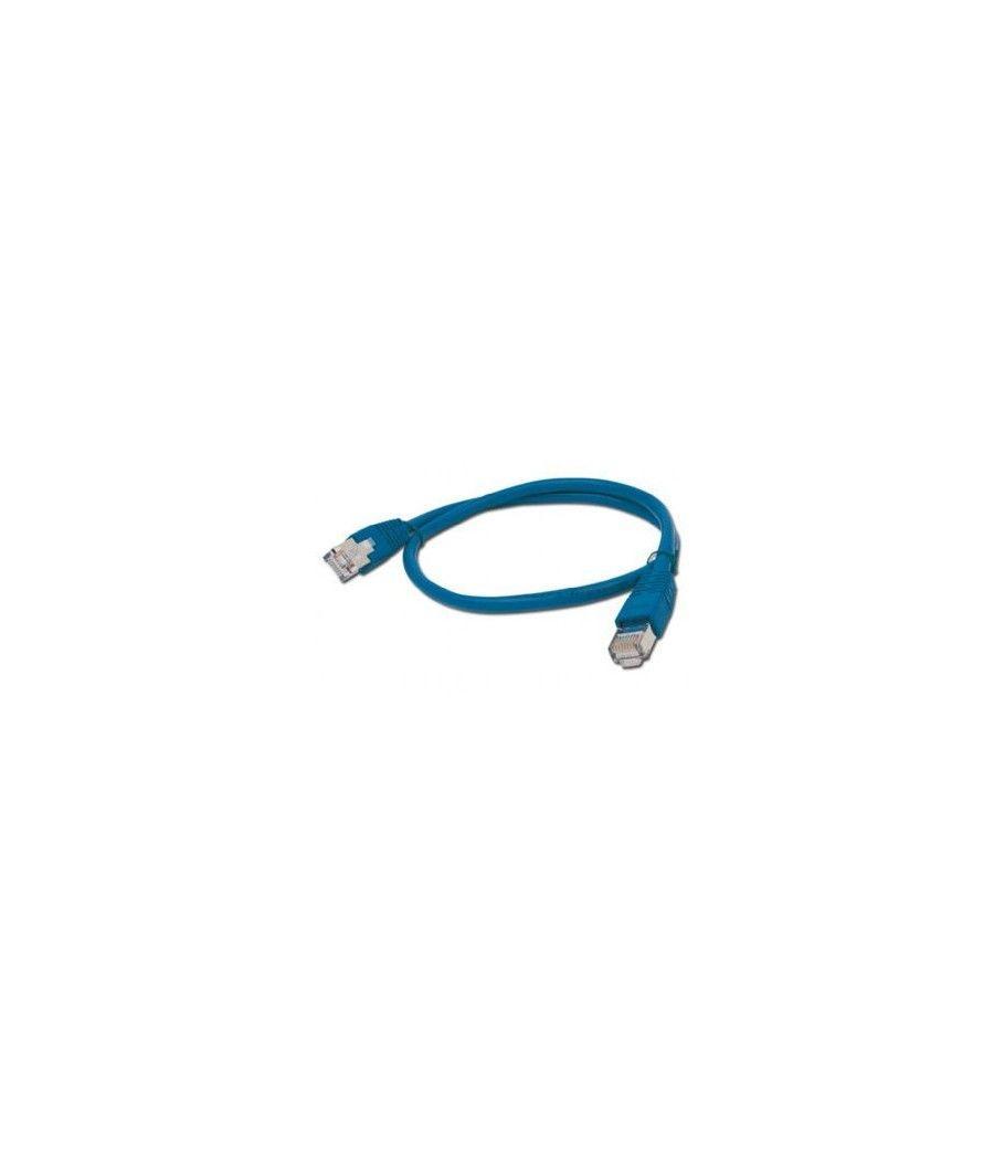 CABLE RED GEMBIRD FTP CAT6 0,5M AZUL - Imagen 1