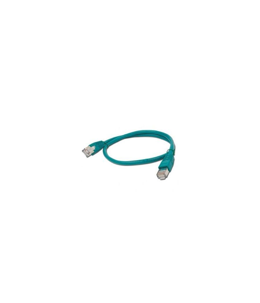 CABLE RED GEMBIRD FTP CAT6 0,5M VERDE - Imagen 1