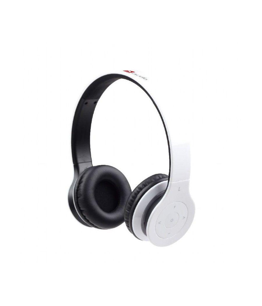 AURICULARES GEMBIRD BERLIN BLANCO BLUETOOTH - Imagen 1