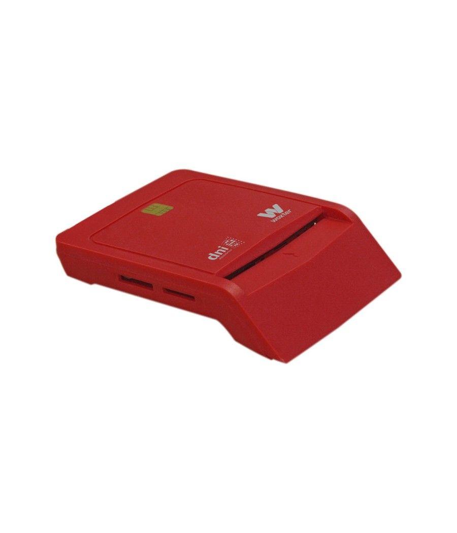 LECTOR DNI COMBO WOXTER ROJO - Imagen 1