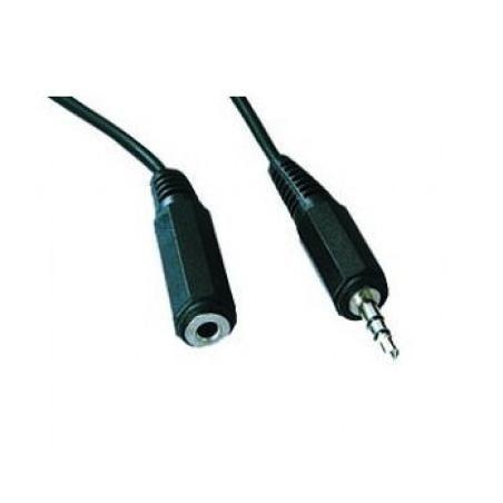 CABLE AUDIO GEMBIRD CONECTOR 3,5MM PROLONGADOR MACHO/HEMBRA 3M - Imagen 1