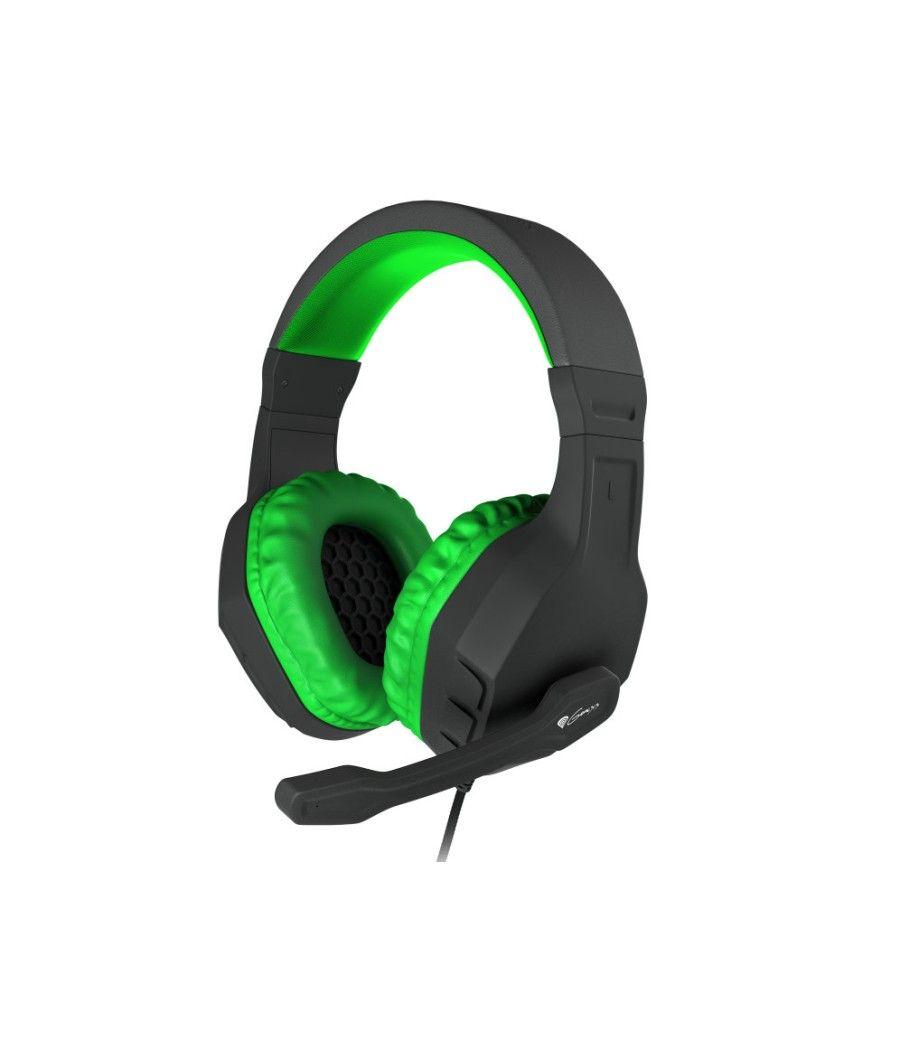 AURICULARES GAMING GENESIS ARGON 200 VERDE - Imagen 1