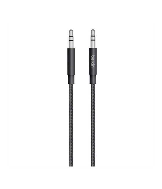 Belkin 3.5mm - 3.5mm, 1.25m cable de audio 1,25 m 3,5mm Negro - Imagen 1