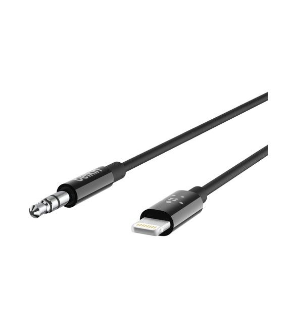 Belkin AV10172BT06-BLK cable de audio 1,8 m 3,5mm Negro - Imagen 2