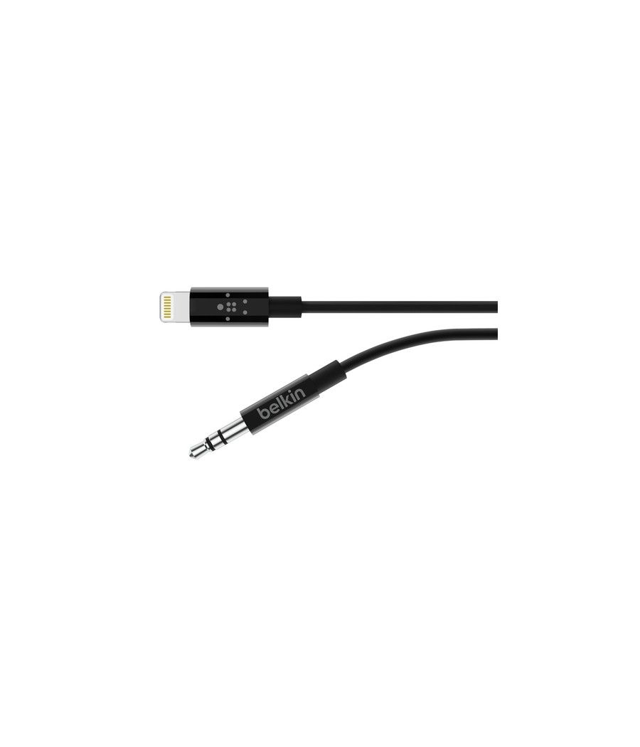Belkin AV10172BT06-BLK cable de audio 1,8 m 3,5mm Negro - Imagen 3