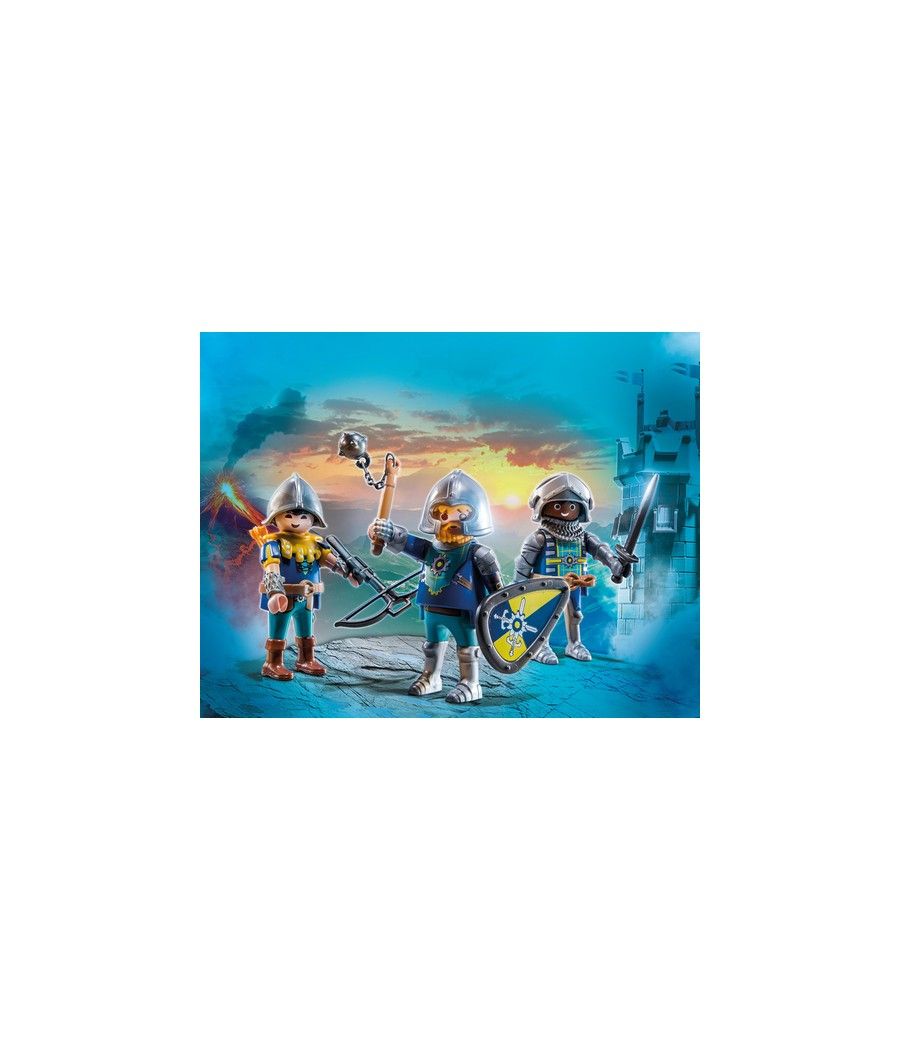 Playmobil set de 3 caballeros de novelmore - Imagen 2