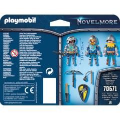 Playmobil set de 3 caballeros de novelmore - Imagen 3