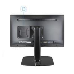 Soporte vesa mini pc tooq tcch0007 - b 75x75 - 100x100 negro - Imagen 4
