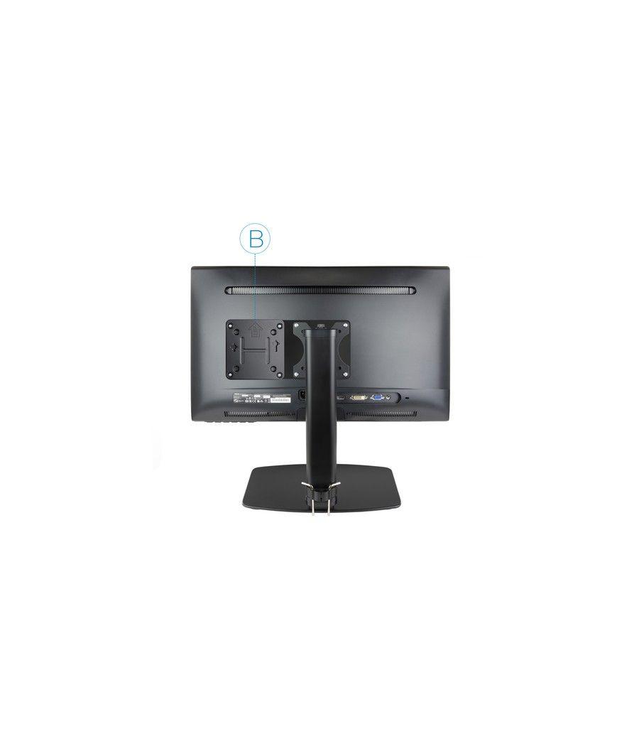 Soporte vesa mini pc tooq tcch0007 - b 75x75 - 100x100 negro - Imagen 4
