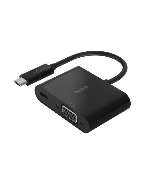 Belkin AVC001BTBK hub de interfaz USB 3.2 Gen 1 (3.1 Gen 1) Type-C Negro - Imagen 1