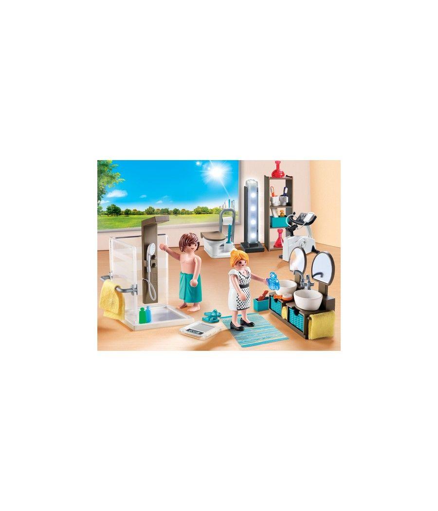 Playmobil ciudad casa moderna baño - Imagen 2