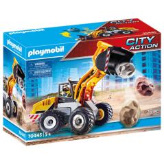 Playmobil ciudad accion - cargadora frontal - Imagen 1