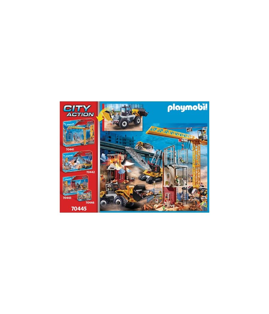 Playmobil ciudad accion - cargadora frontal - Imagen 3