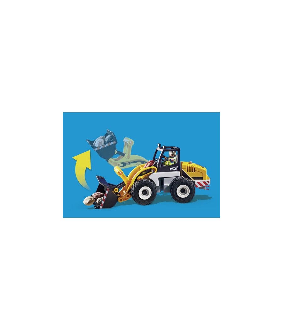 Playmobil ciudad accion - cargadora frontal - Imagen 5