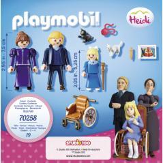 Playmobil heidi clara padre y señorita rottenmeier - Imagen 3