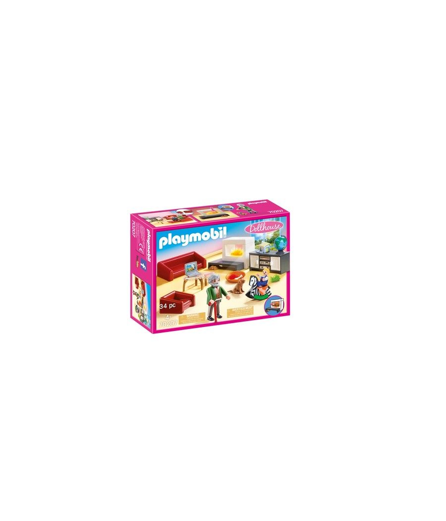 Playmobil casa de muñecas salon - Imagen 1