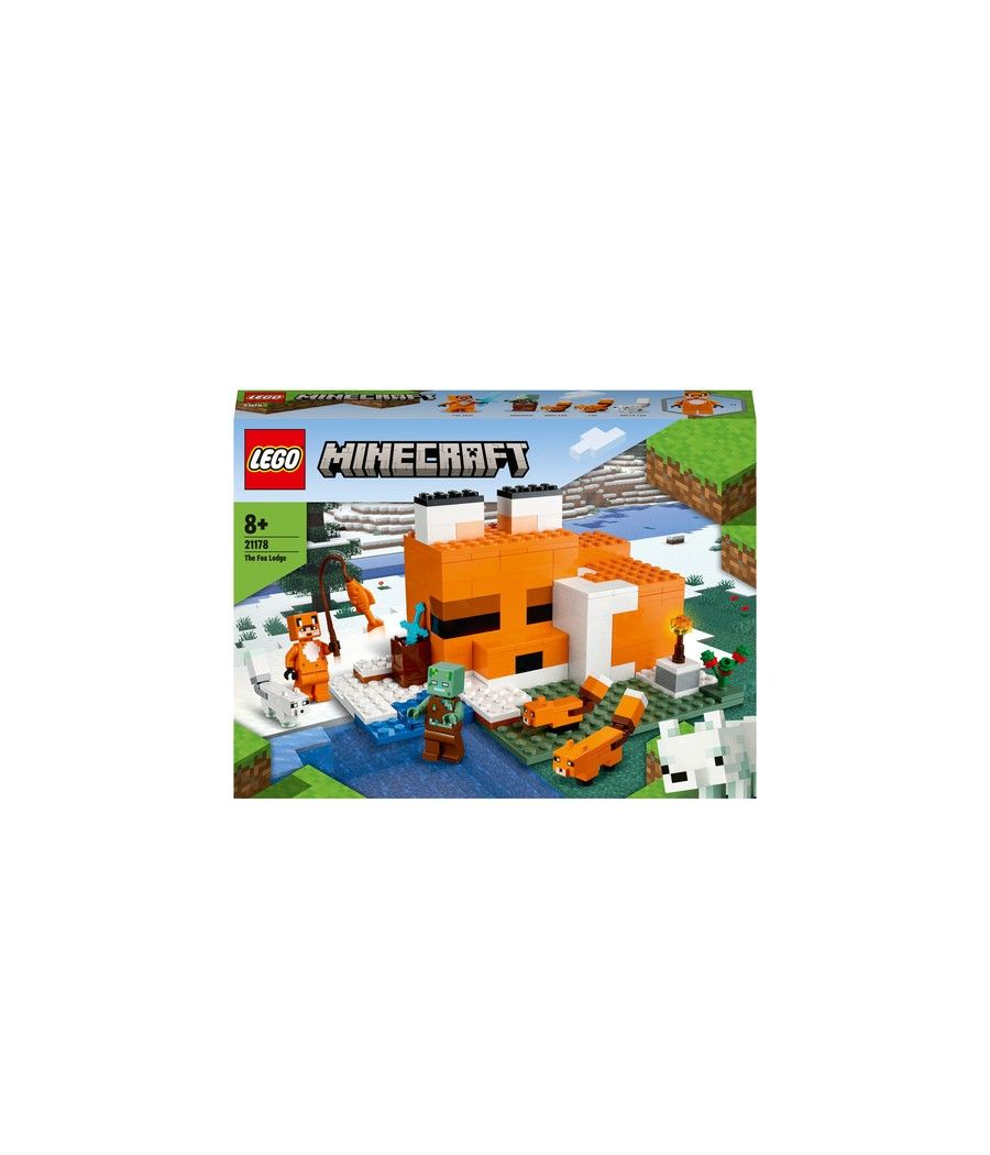 Lego minecraft el refugio - zorro - Imagen 1