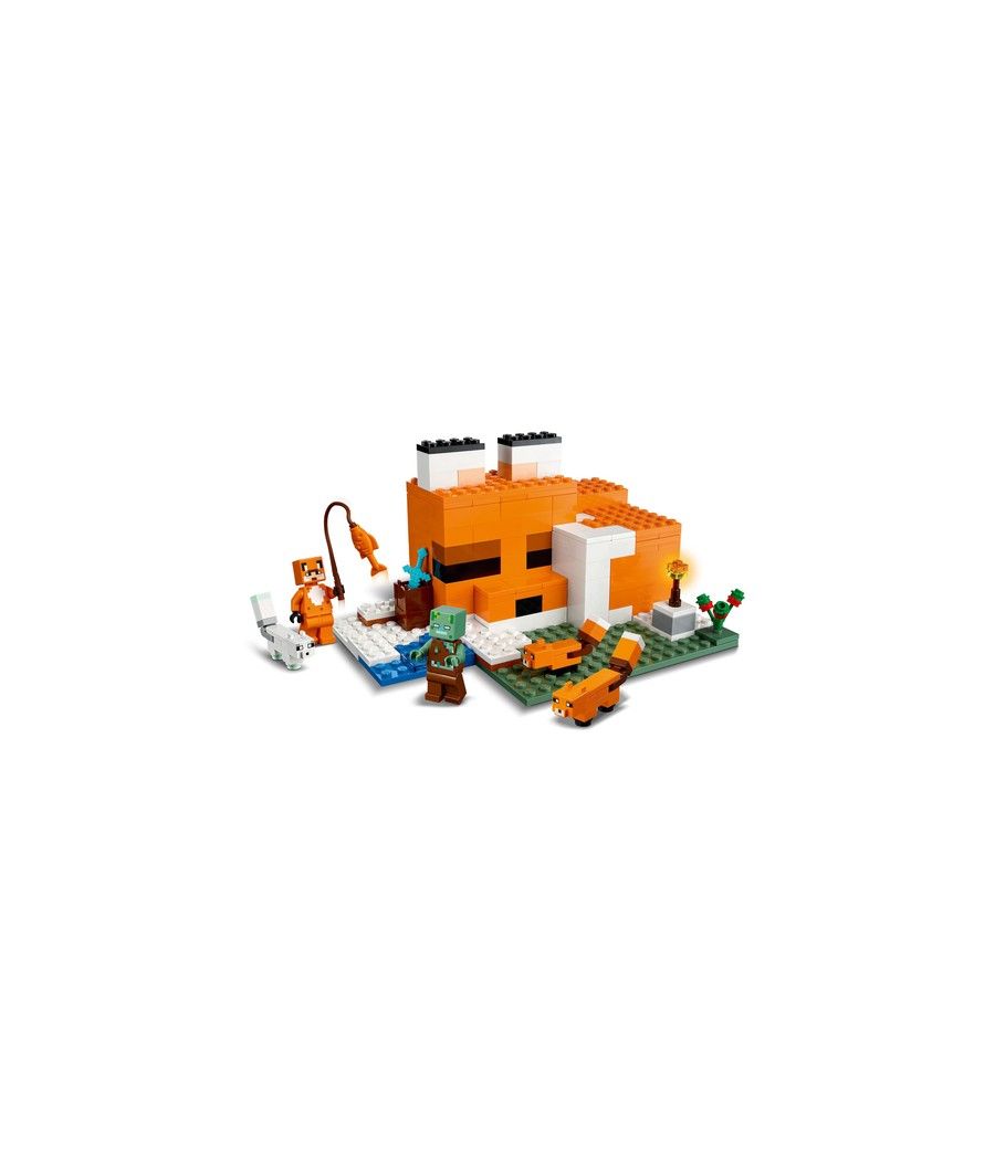 Lego minecraft el refugio - zorro - Imagen 4