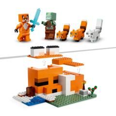 Lego minecraft el refugio - zorro - Imagen 6