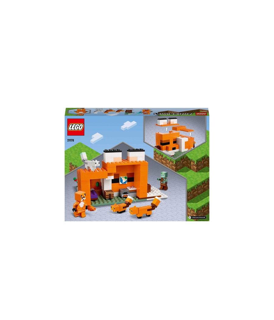 Lego minecraft el refugio - zorro - Imagen 9