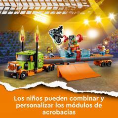 Lego city espectaculo acrobatico camión - Imagen 4