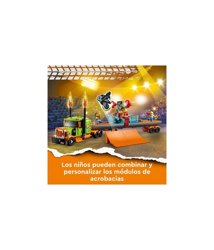 Lego city espectaculo acrobatico camión - Imagen 4