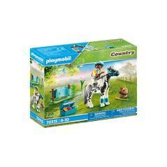 Playmobil coleccionable pony lewitzer - Imagen 1