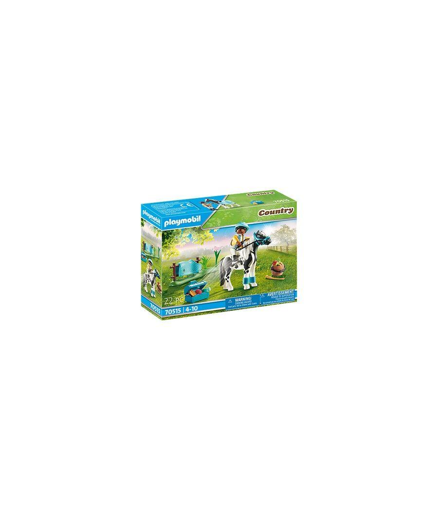 Playmobil coleccionable pony lewitzer - Imagen 1