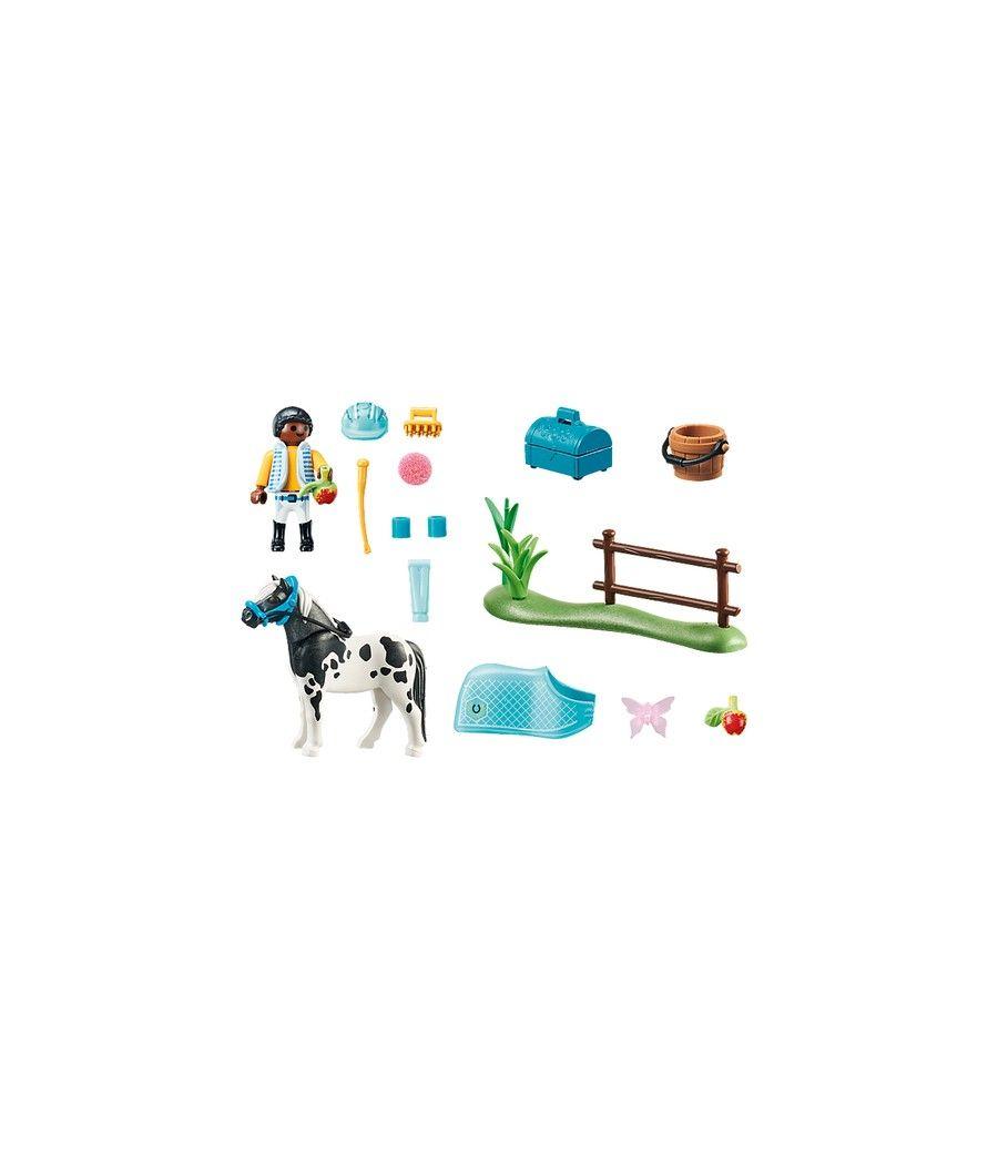 Playmobil coleccionable pony lewitzer - Imagen 2