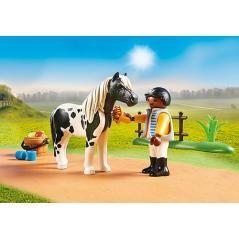 Playmobil coleccionable pony lewitzer - Imagen 4