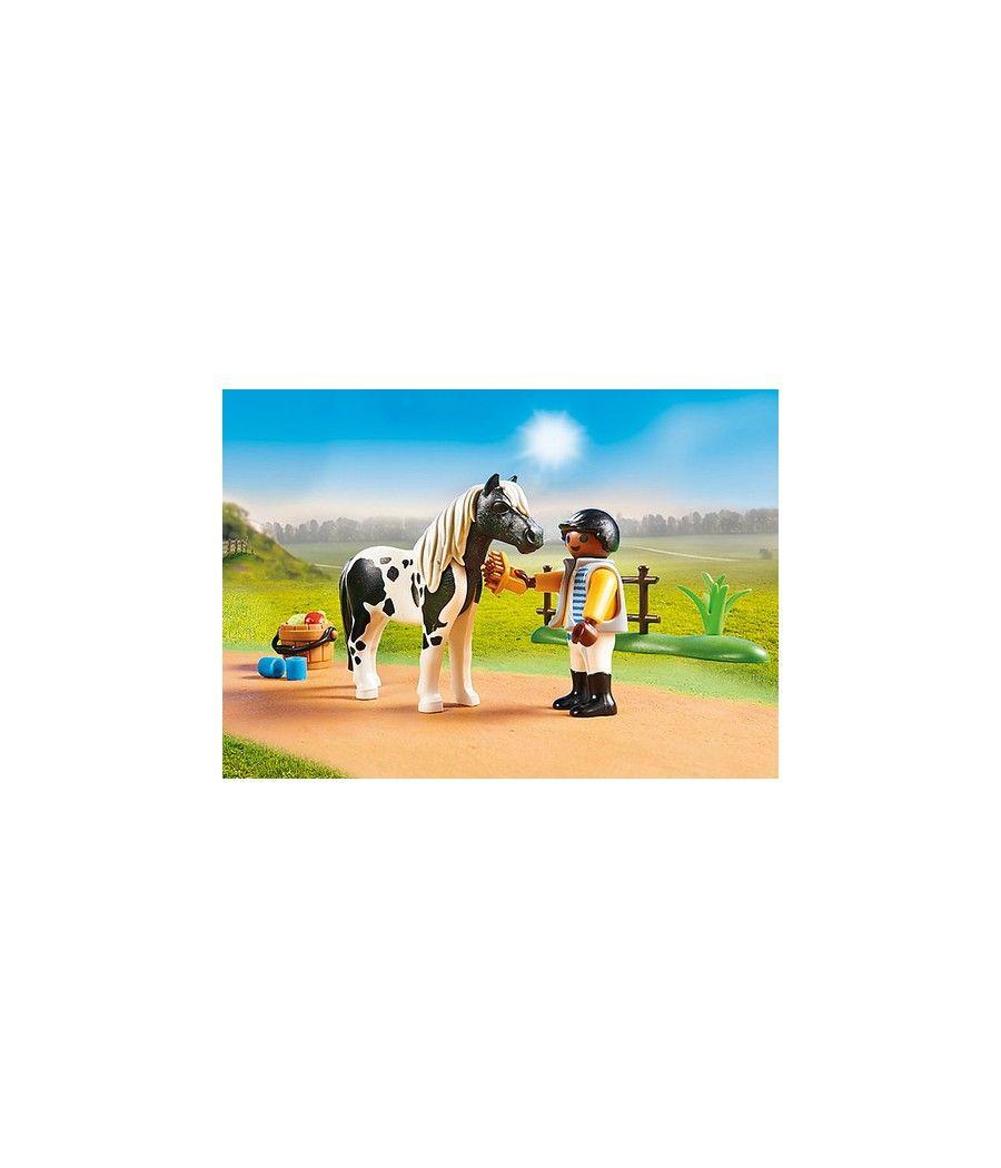 Playmobil coleccionable pony lewitzer - Imagen 4