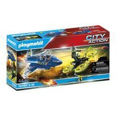 Playmobil policia avion : persecucion dron - Imagen 1