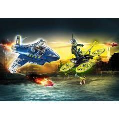 Playmobil policia avion : persecucion dron - Imagen 4