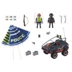 Playmobil policia paracaidas: persecucion del vehiculo anfibio - Imagen 7