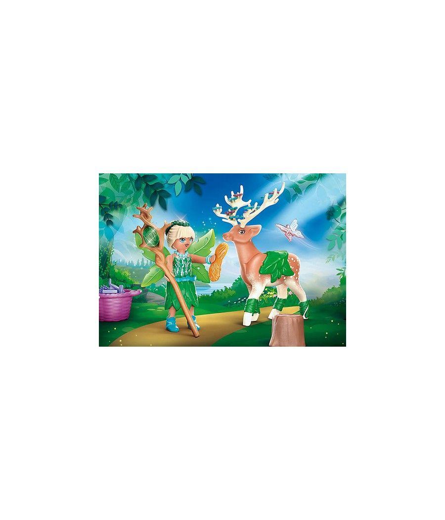 Playmobil ayuma forest fairy con animal del alma - Imagen 2