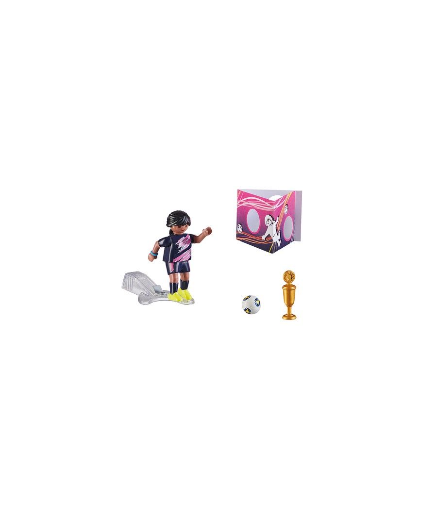 Playmobil special plus futbolista con muro de gol - Imagen 3
