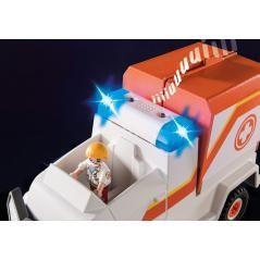 Playmobil duck on call vehiculo de emergencia ambulancia - Imagen 4