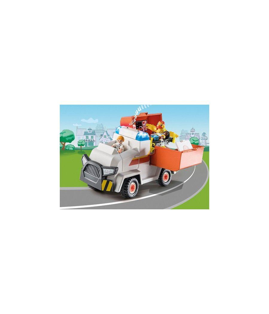 Playmobil duck on call vehiculo de emergencia ambulancia - Imagen 6