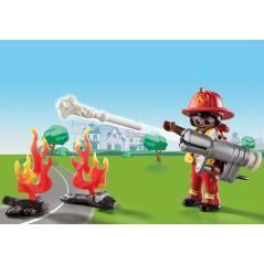 Playmobil duck on call accion rescate de bomberos ¡rescata al gato! - Imagen 4