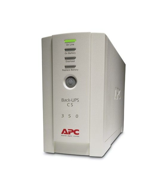 APC Back-UPS En espera (Fuera de línea) o Standby (Offline) 0,35 kVA 210 W 4 salidas AC - Imagen 1