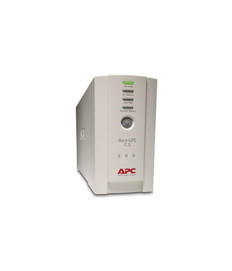 APC Back-UPS En espera (Fuera de línea) o Standby (Offline) 0,5 kVA 300 W 4 salidas AC - Imagen 2