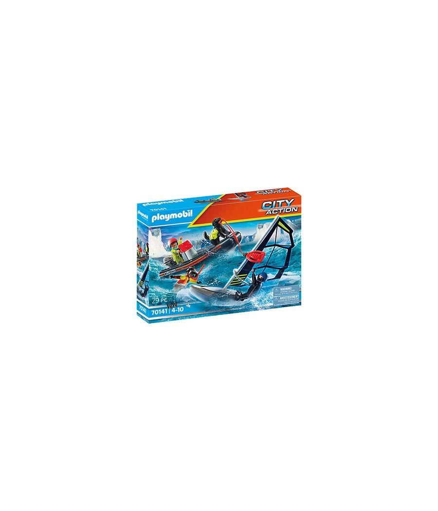 Playmobil rescate maritimo : rescate polar con bote - Imagen 1