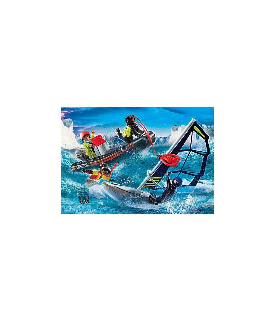 Playmobil rescate maritimo : rescate polar con bote - Imagen 3