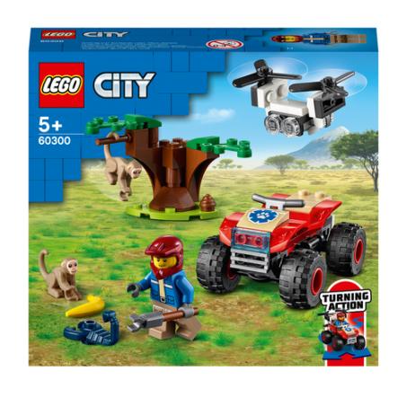 Lego city rescate de la fauna salvaje: quad - Imagen 1