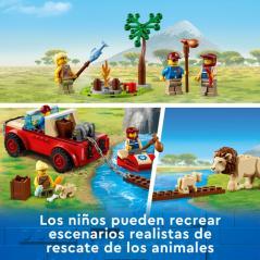 Lego city rescate de la fauna salvaje: todoterreno - Imagen 4