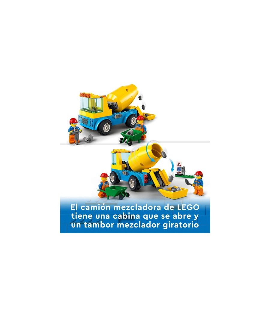 Lego city camion hormigonera - Imagen 2