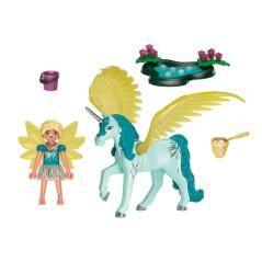 Playmobil crystal fairy con unicornio - Imagen 4