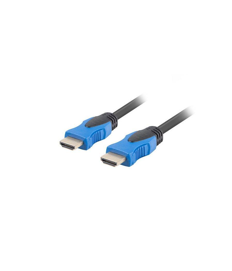 CABLE LANBERG HDMI V2.0 MACHO/MACHO 4.5M 4K CU NEGRO - Imagen 1