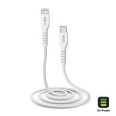 CABLE USB SBS LIGHTNING A TIPO C 1M BLANCO - Imagen 1