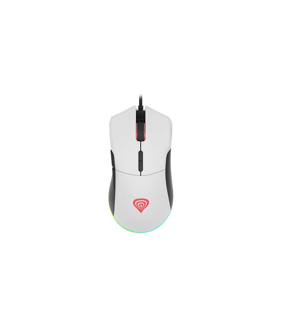 RATON GAMING GENESIS KRYPTON 290 RGB 6400 DPI BLANCO - Imagen 1